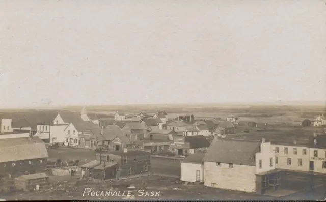 Aerial view of Rocanville